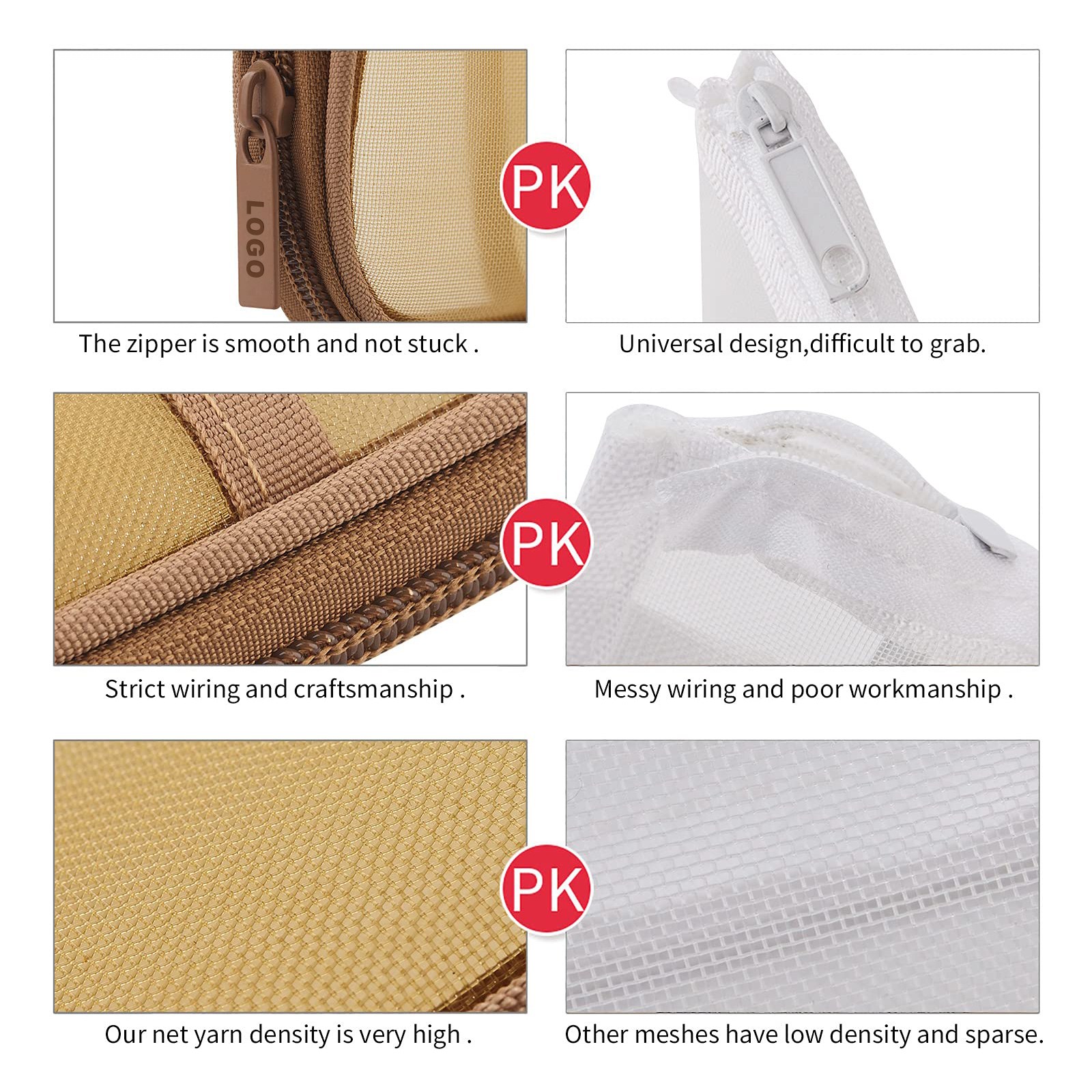 Mesh Pencil Case