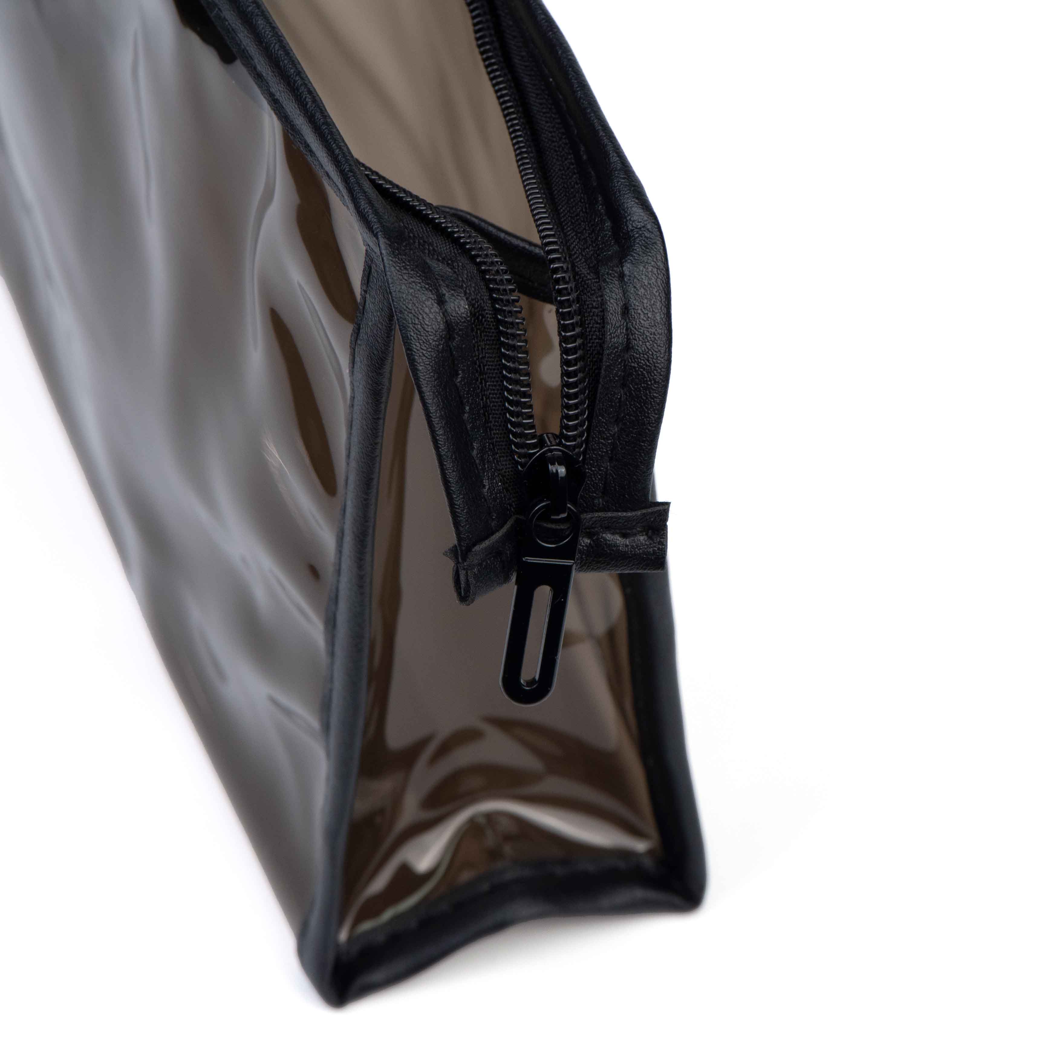 Tinted Clear PVC Cosmetic Pouch