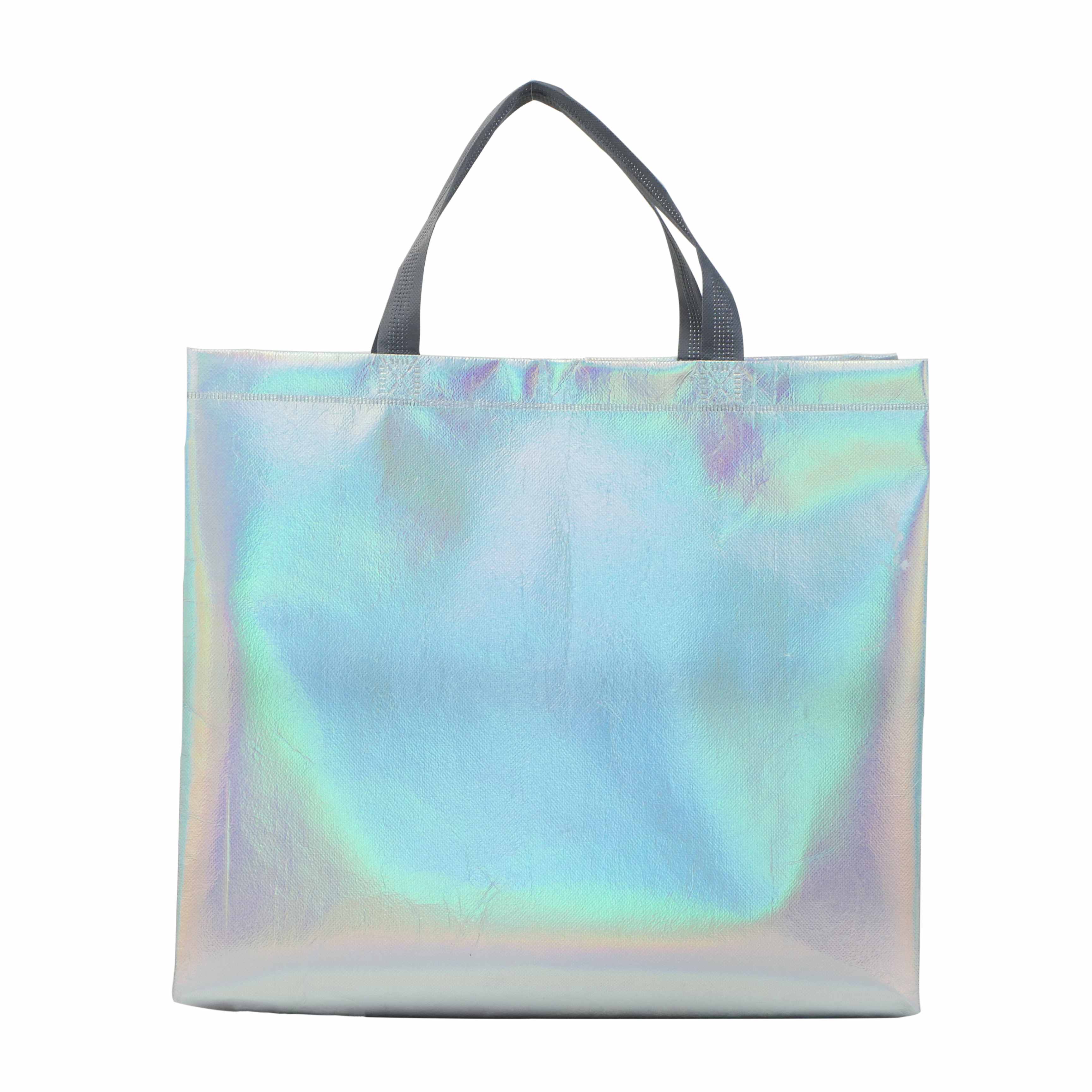 Holographic Laminated Non-Woven Tote Bag