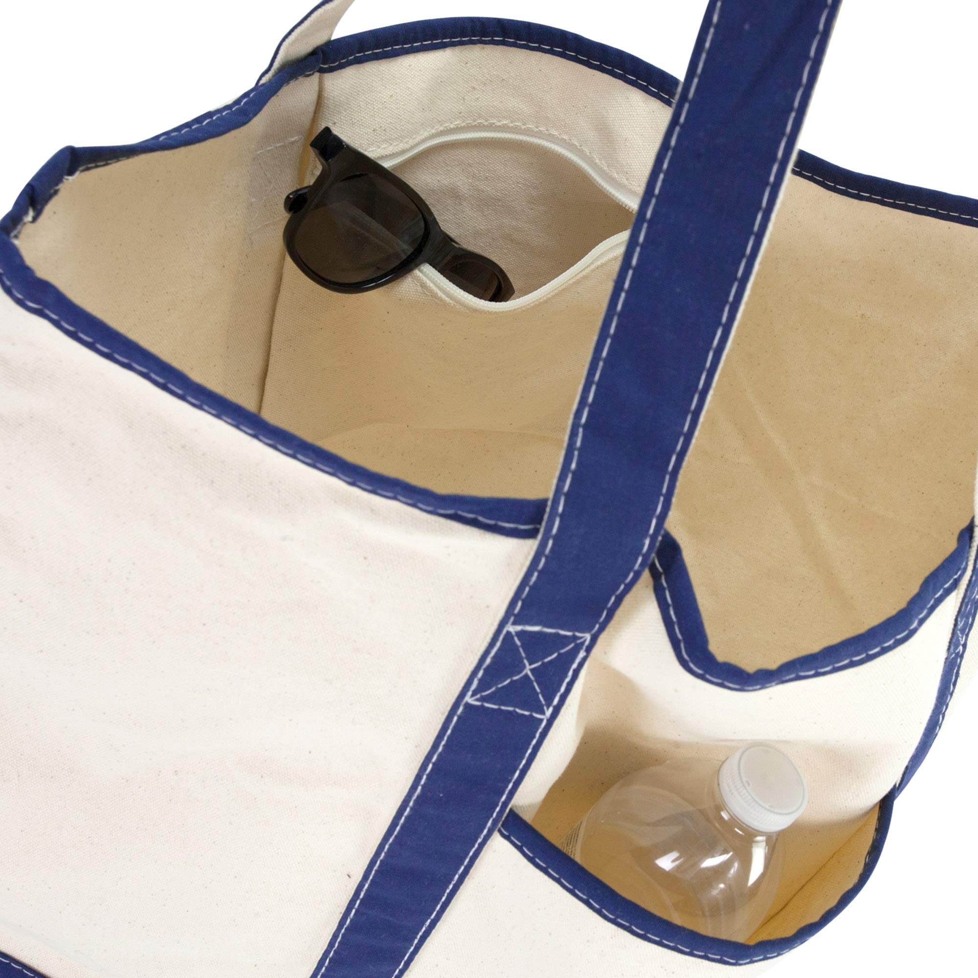 Custom Canvas Tote Bag with Pocket
