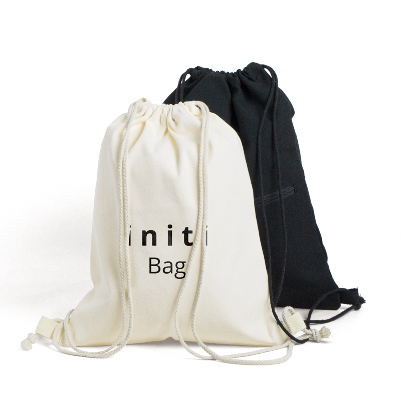 Wholesale Custom Cotton Canvas Drawstring Backpack