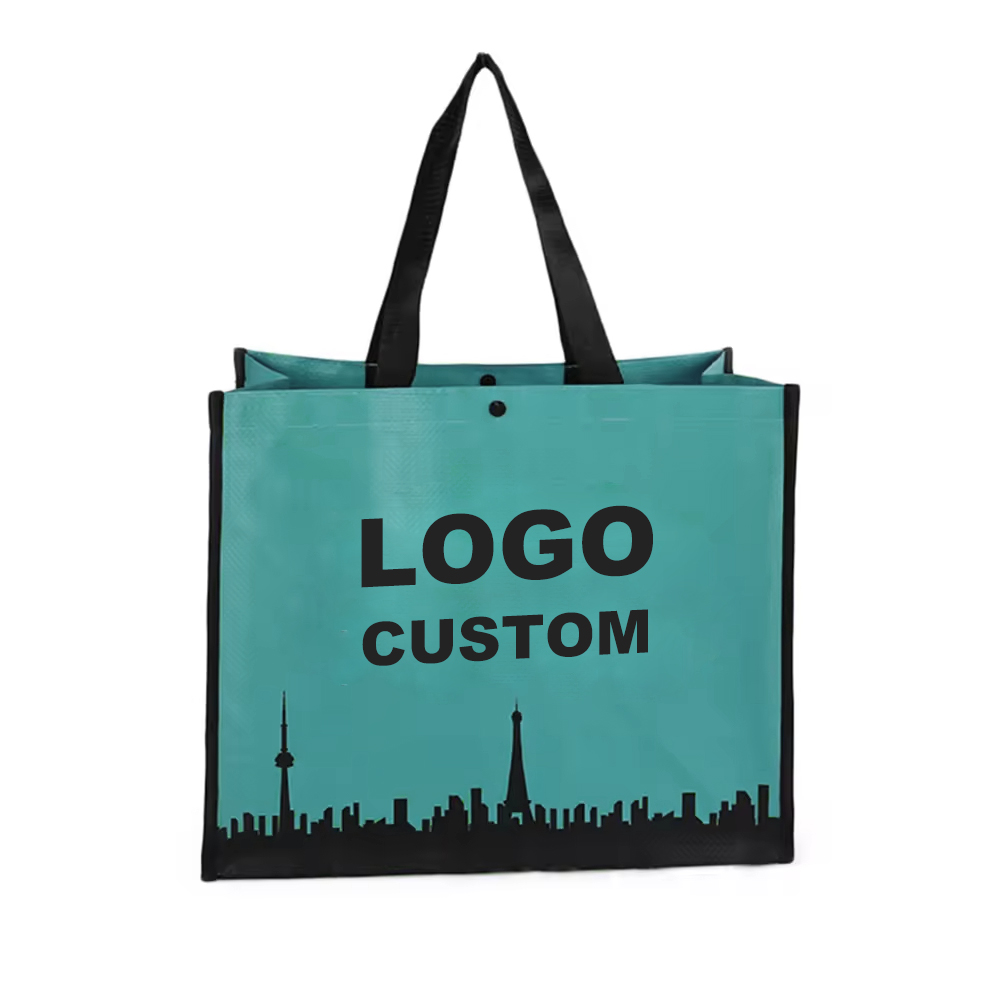 RPET Grocery PP Woven Shopping Bag