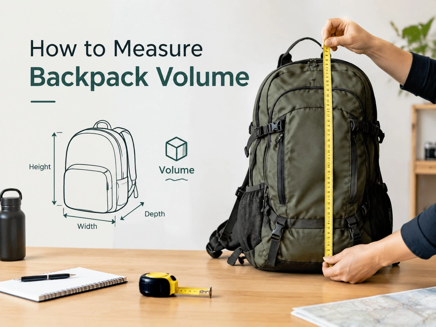 How to Measure Backpack Volume: A Practical Guide