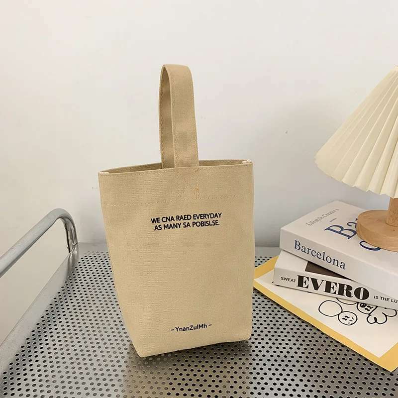 Single Handle Mini Canvas Tote Bag