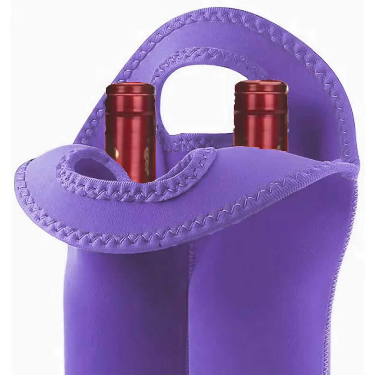 Two-Bottle Neoprene Wine Carrier