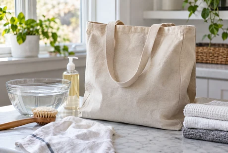 how to clean canvas bag