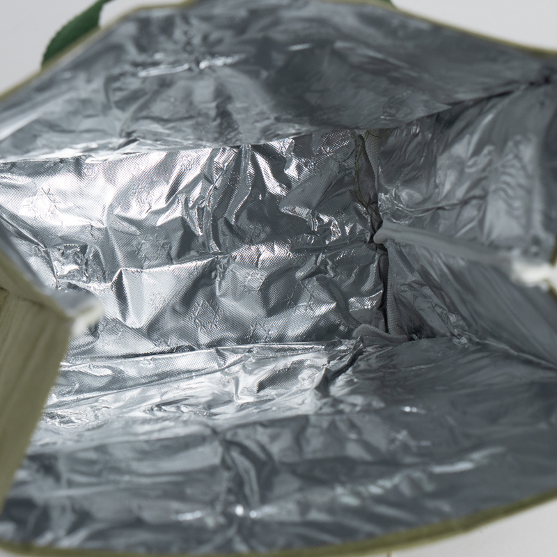 Roll-Top Insulated Lunch Cooler Bag with Foil Lining