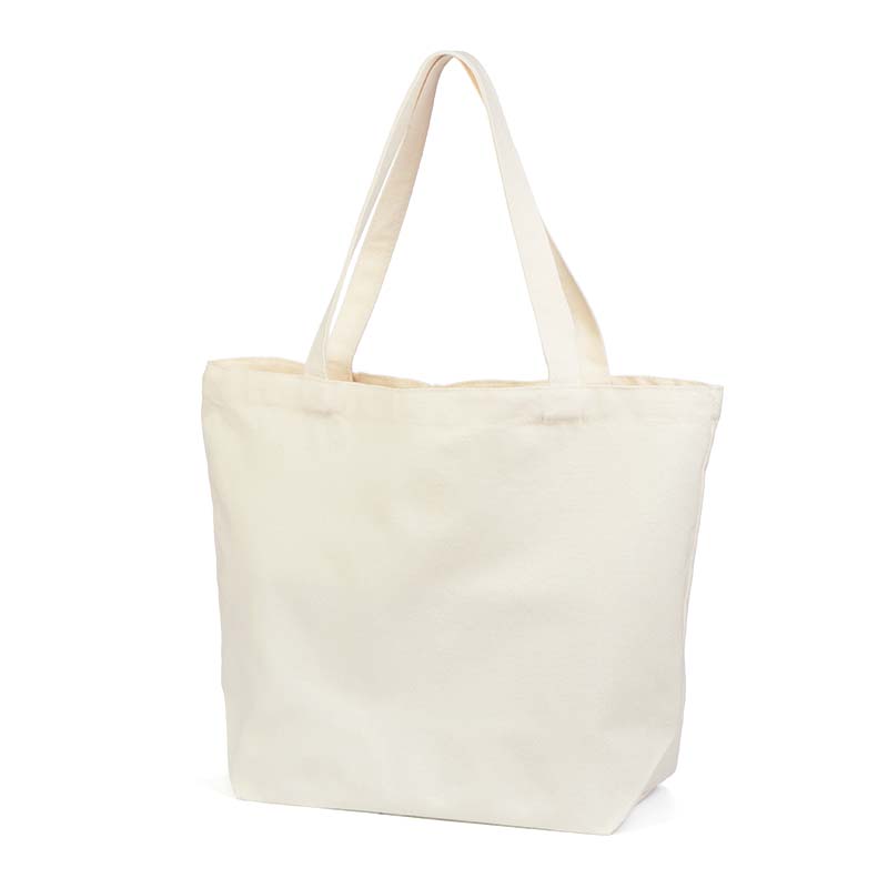 Custom Zip-Top Canvas Tote Bag