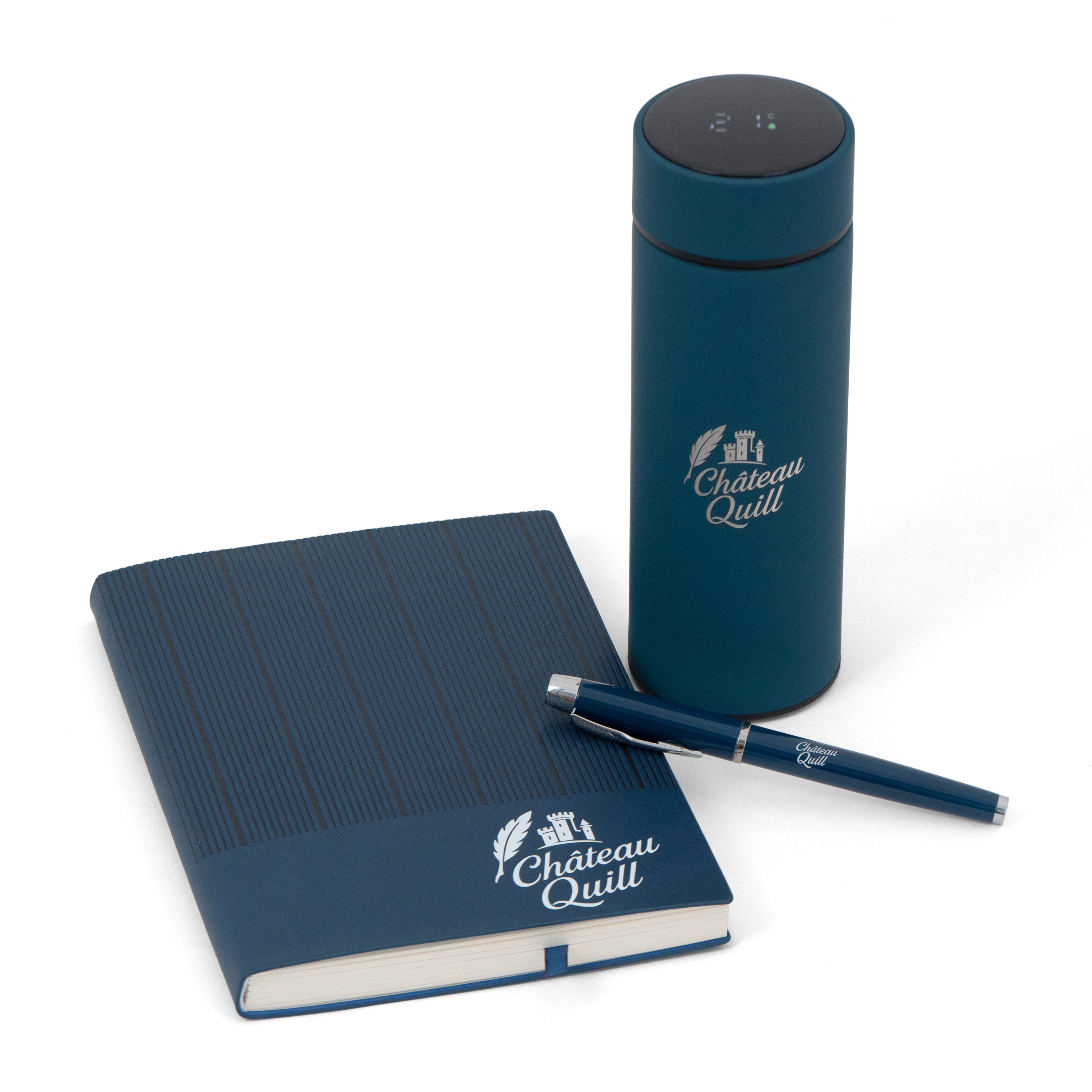 Custom Insulated Tumbler Notebook Gift Set