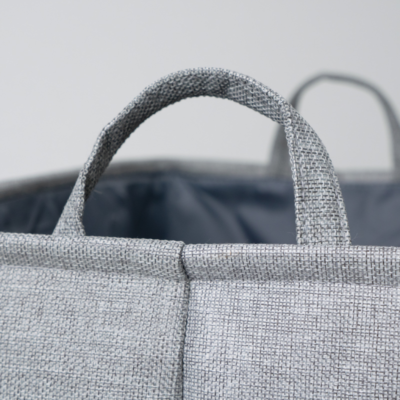 Foldable Laundry Basket with Waterproof Lining
