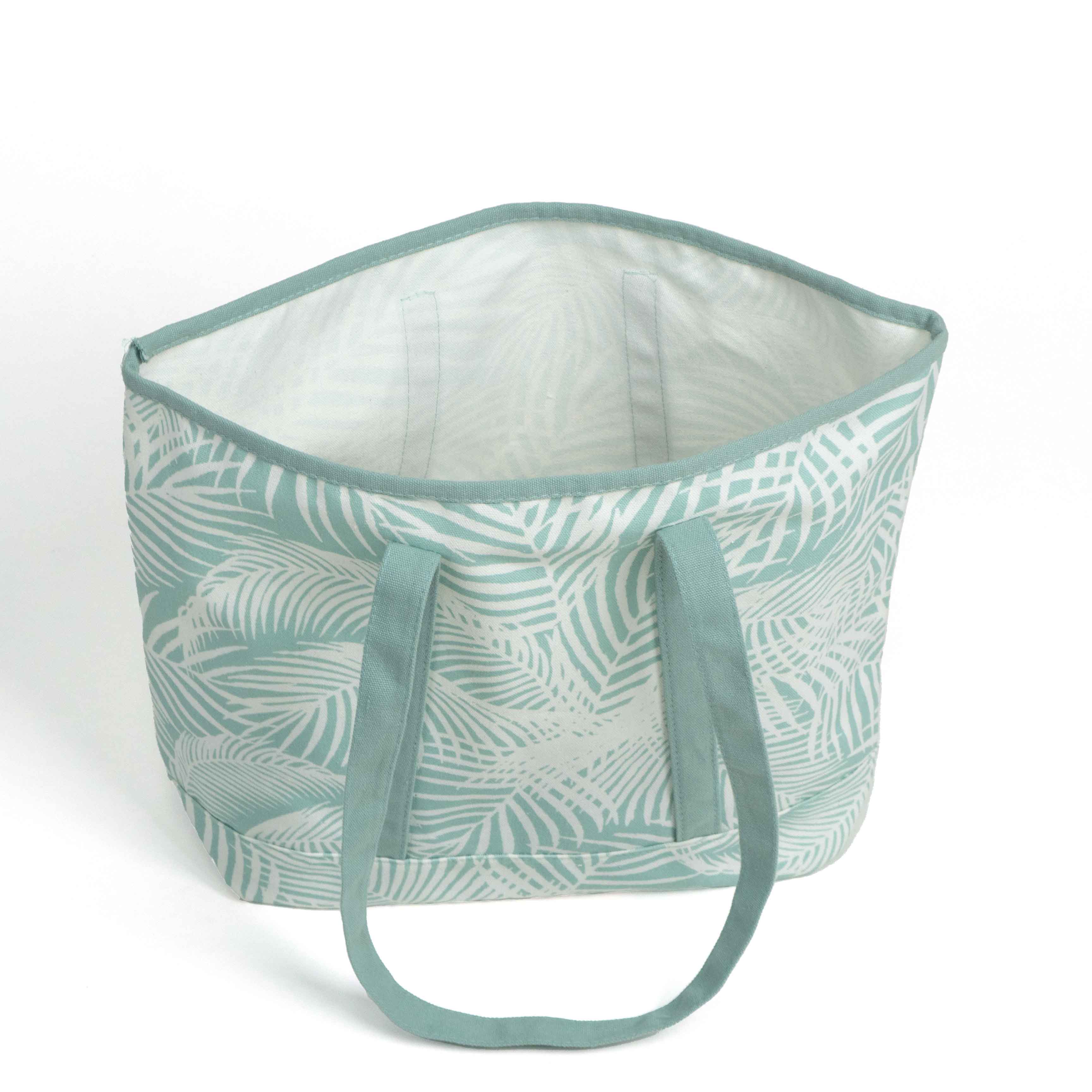 Printed RPET Open-Top Tote Bag