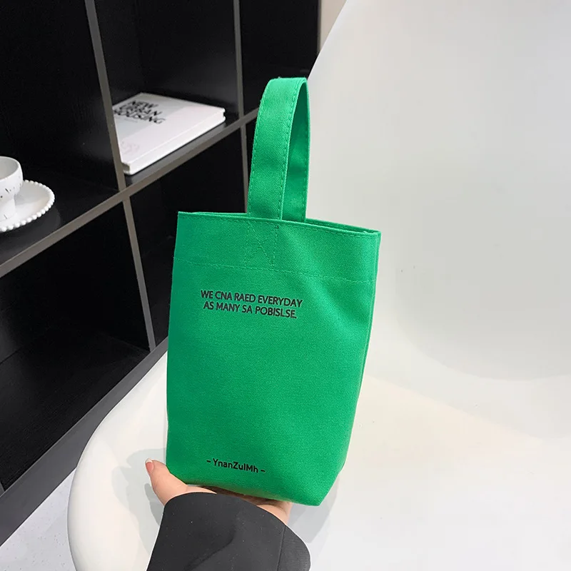 Single Handle Mini Canvas Tote Bag