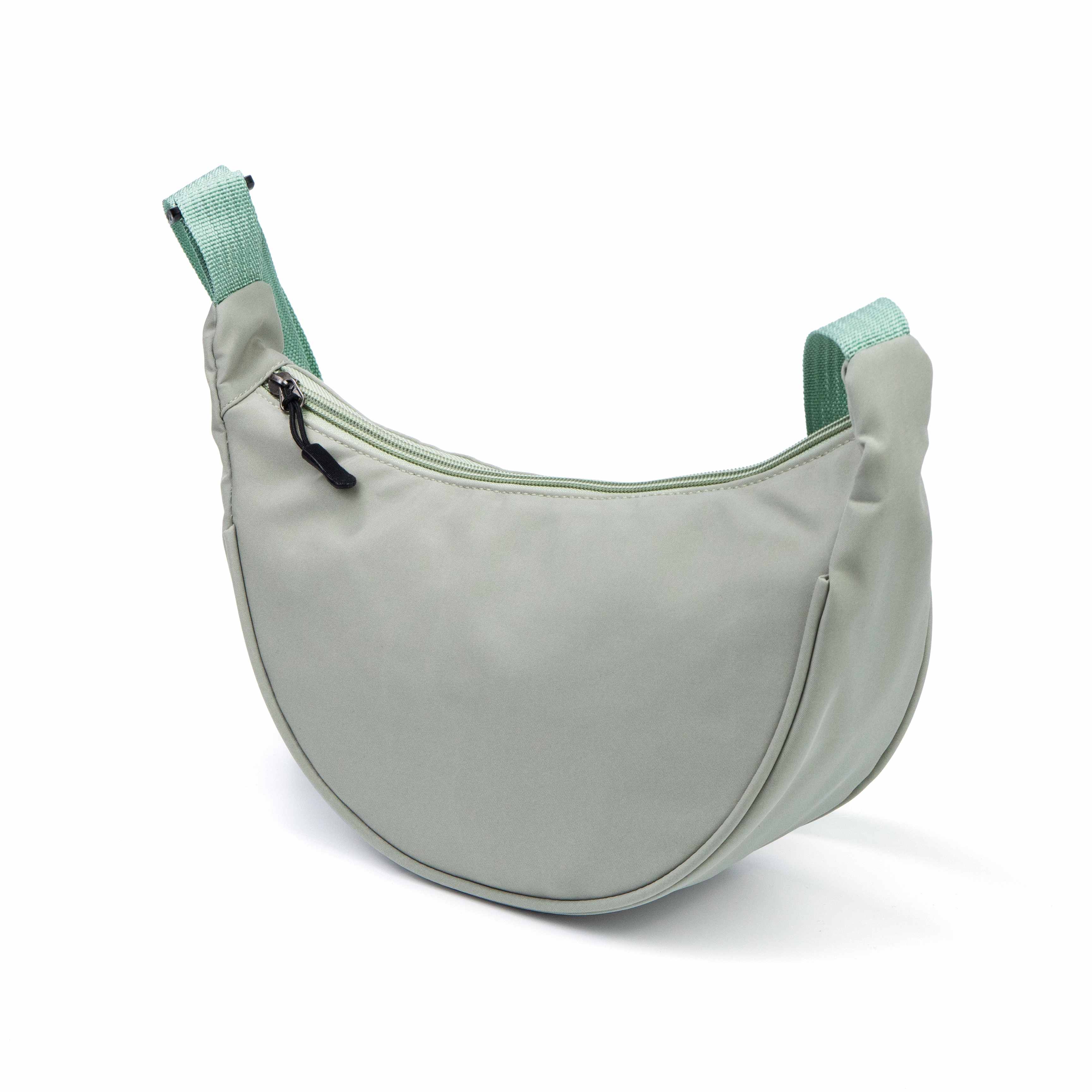 Bolsera transversal en forma de creixent corbat