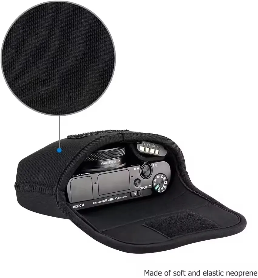 Neoprene Camera Bag with Accessory Pocket