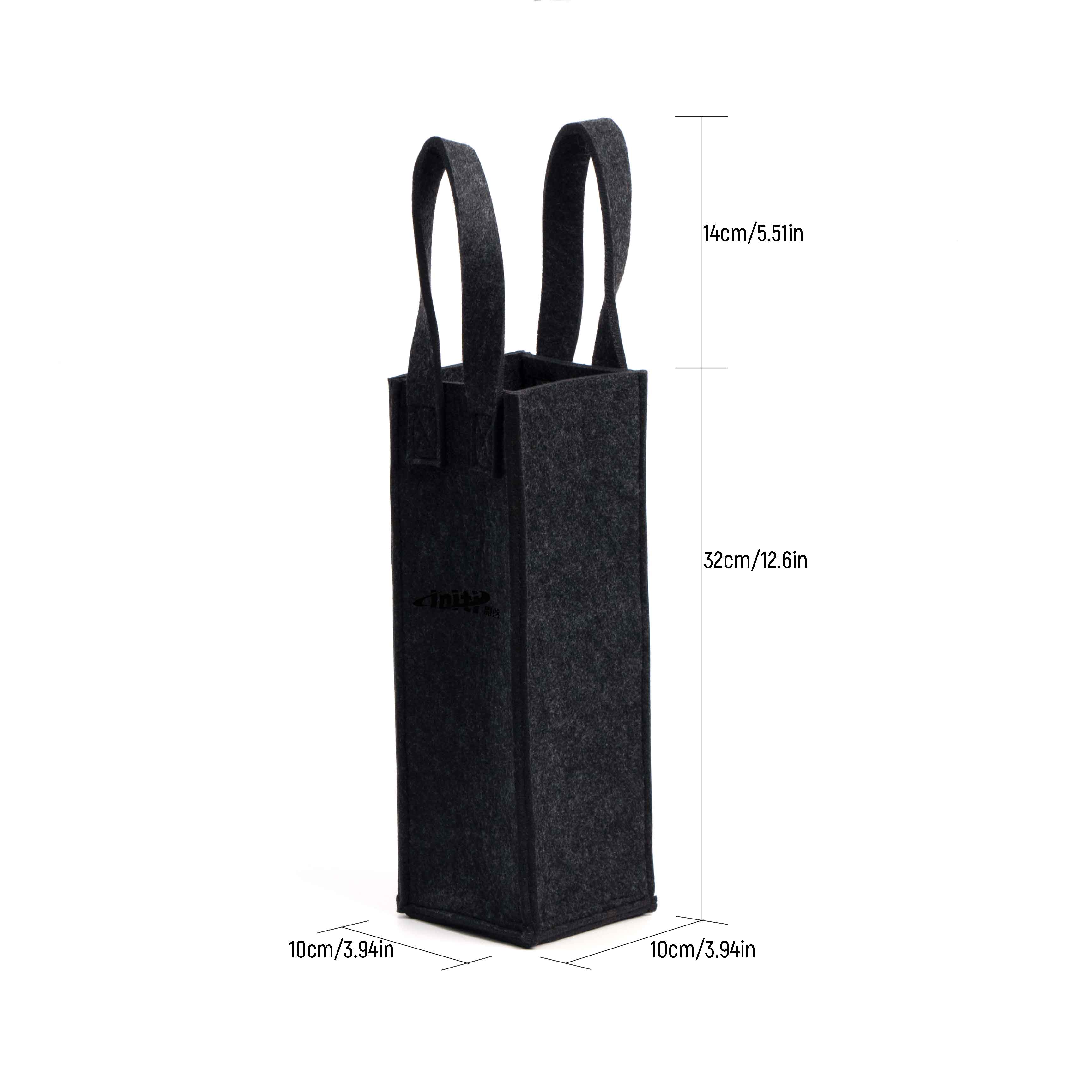 Custom Felt Wine Bag