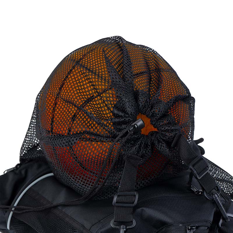 Custom Sports Ball Drawstring Bag with Mesh Ball Holder