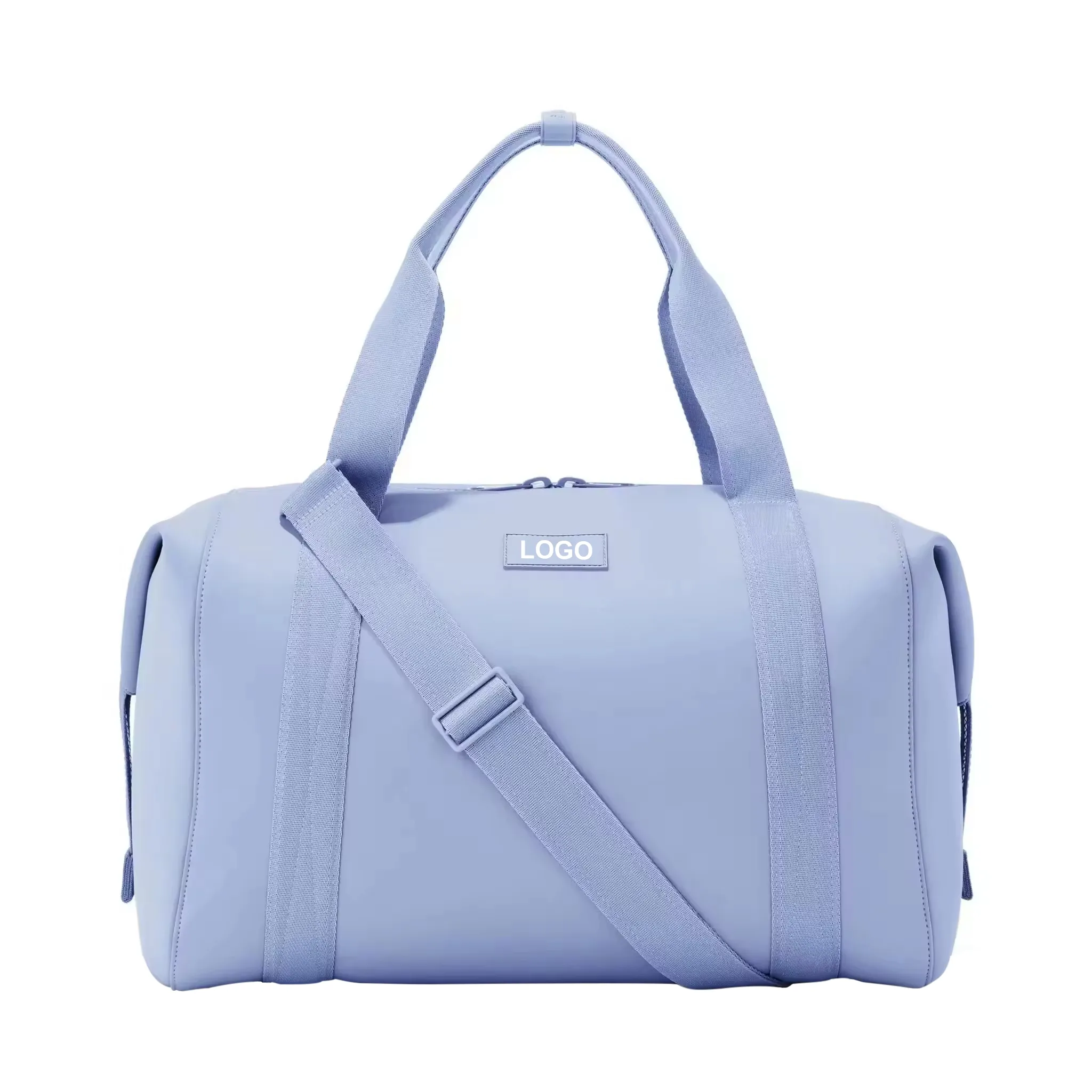 Neoprene Weekender Bag with Shoe Compartment