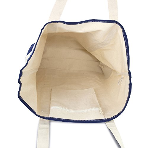 Custom Canvas Tote Bag with Pocket