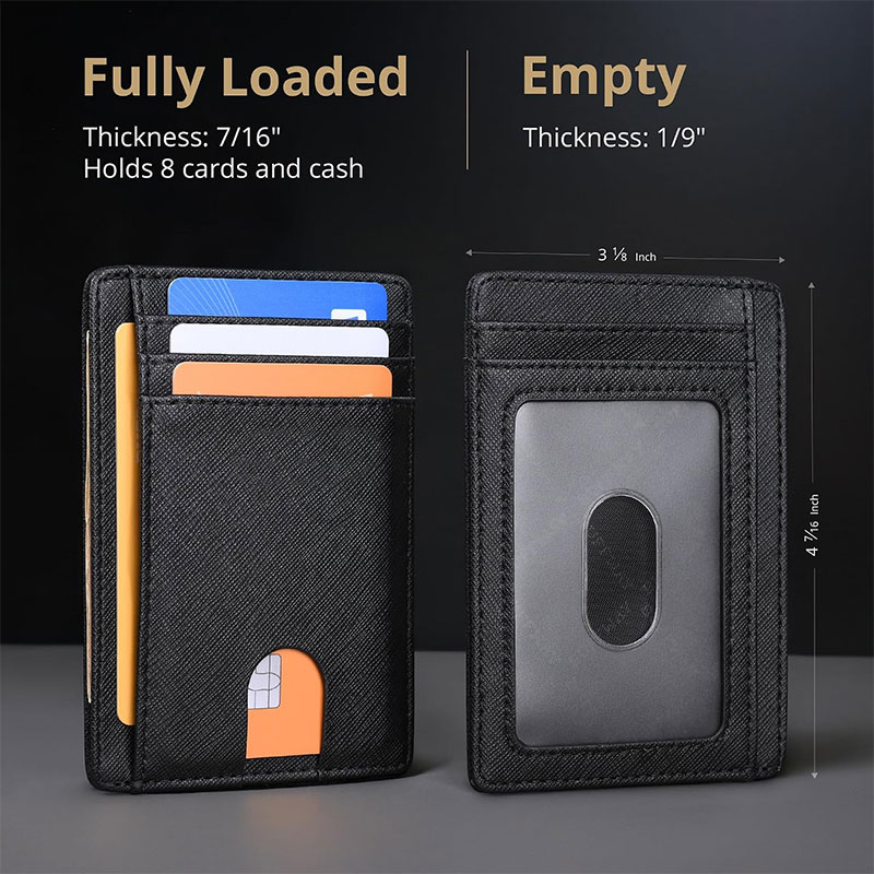 Slim ID Window Card Wallet
