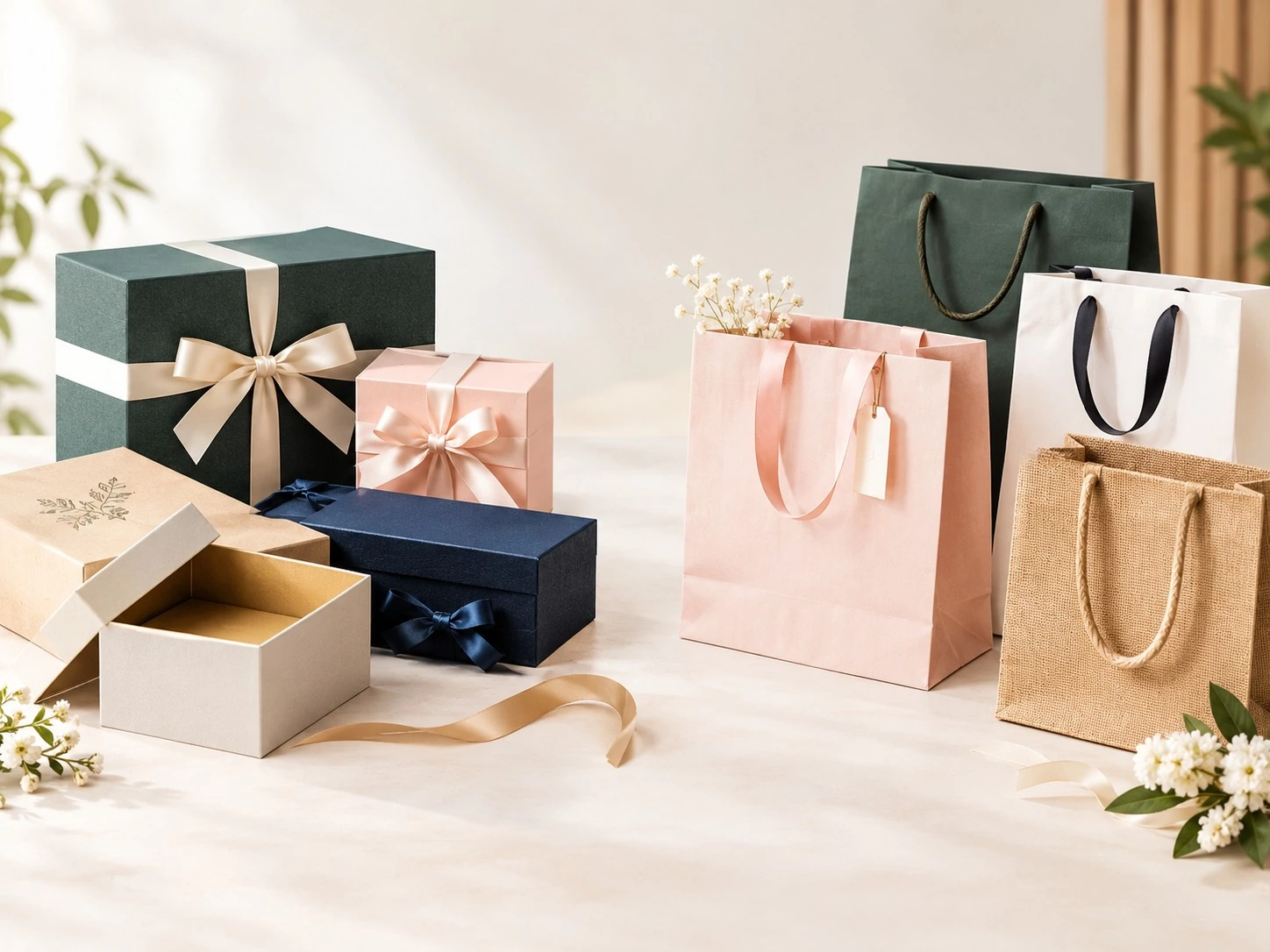 Gift Boxes vs. Gift Bags: How to Choose the Right Packaging
