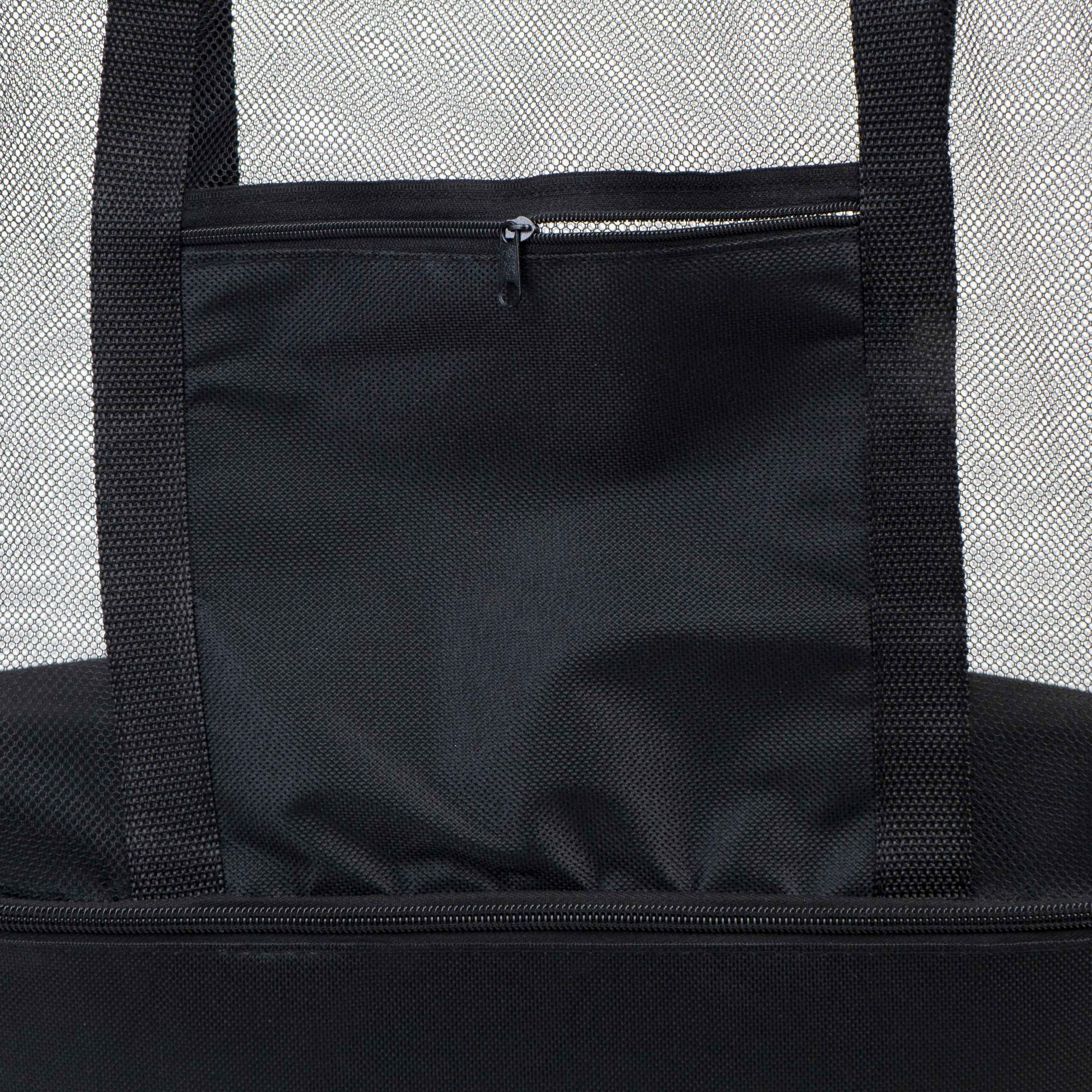 Custom Beach Tote Bag with Insulated Cooler Compartment