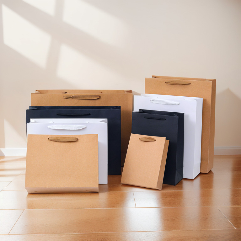 Custom Kraft Paper Gift Bags