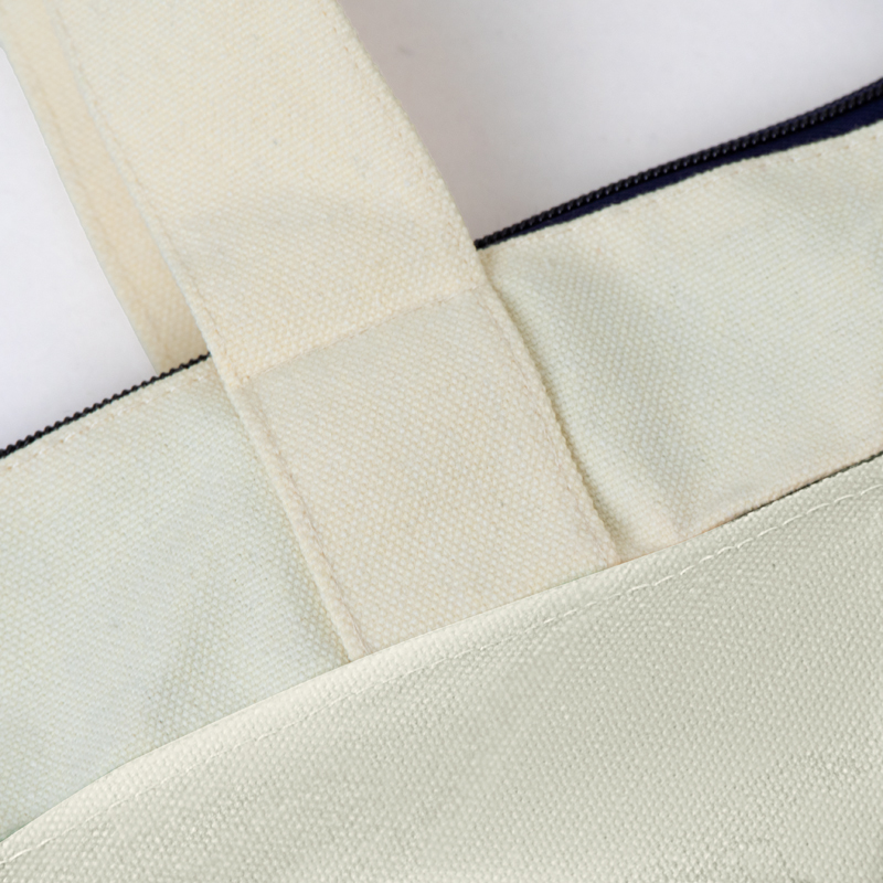 Extra-Large Canvas Storage Bag with Zipper