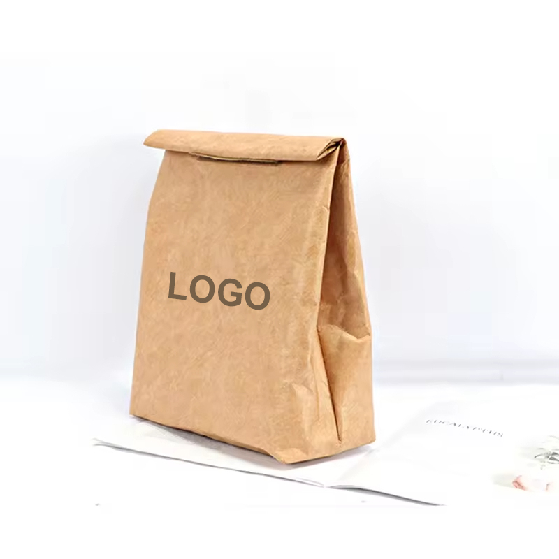 Kraft Paper Insulated Lunch Bag