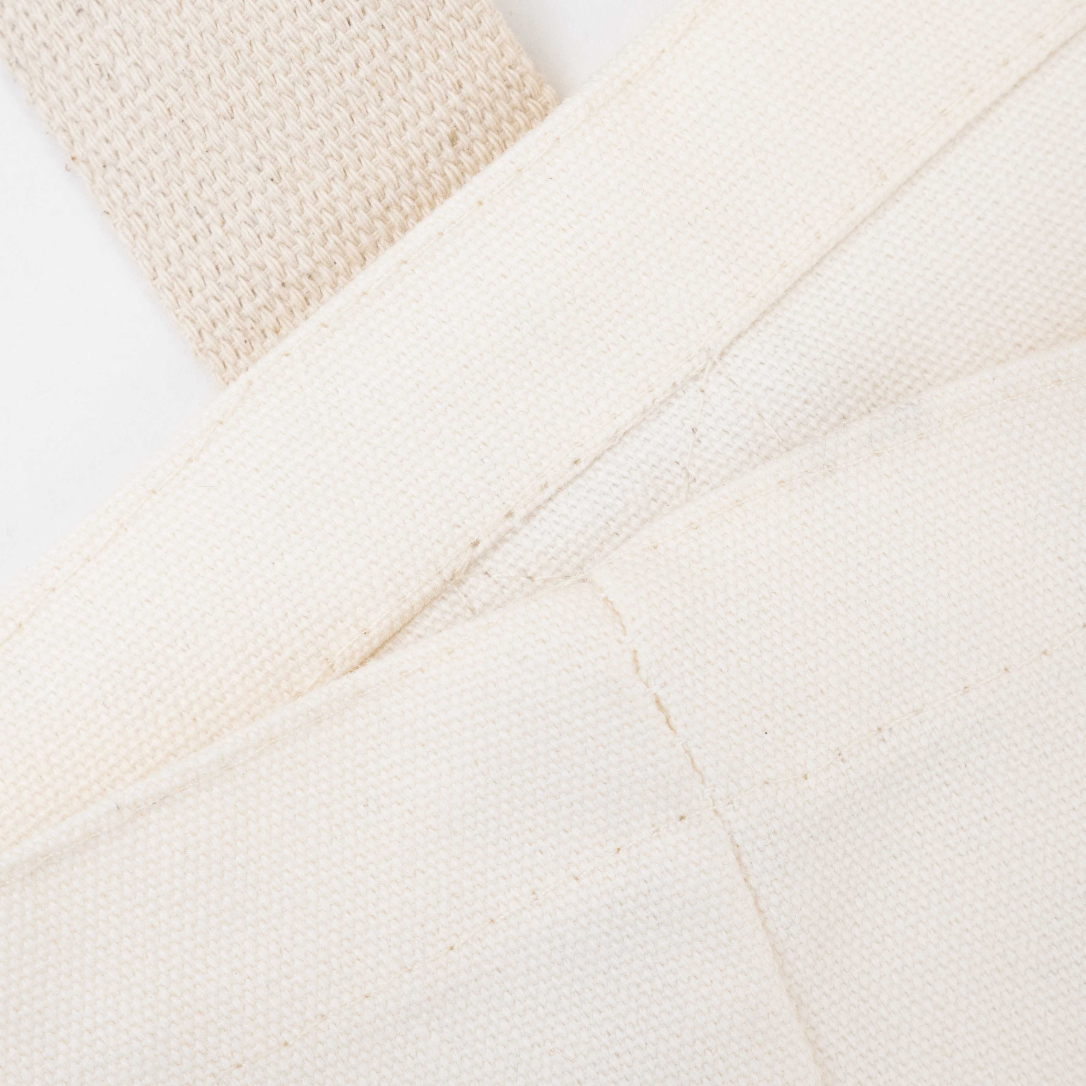 Wide Gusset Cotton Canvas Tote Bag
