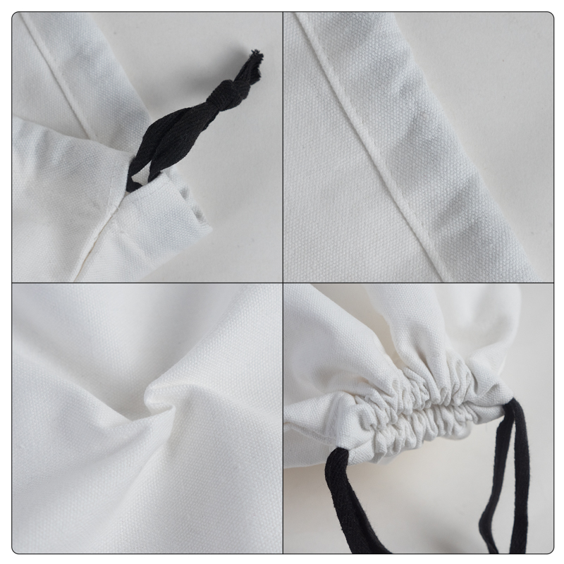 Cotton Canvas Drawstring Storage Bag