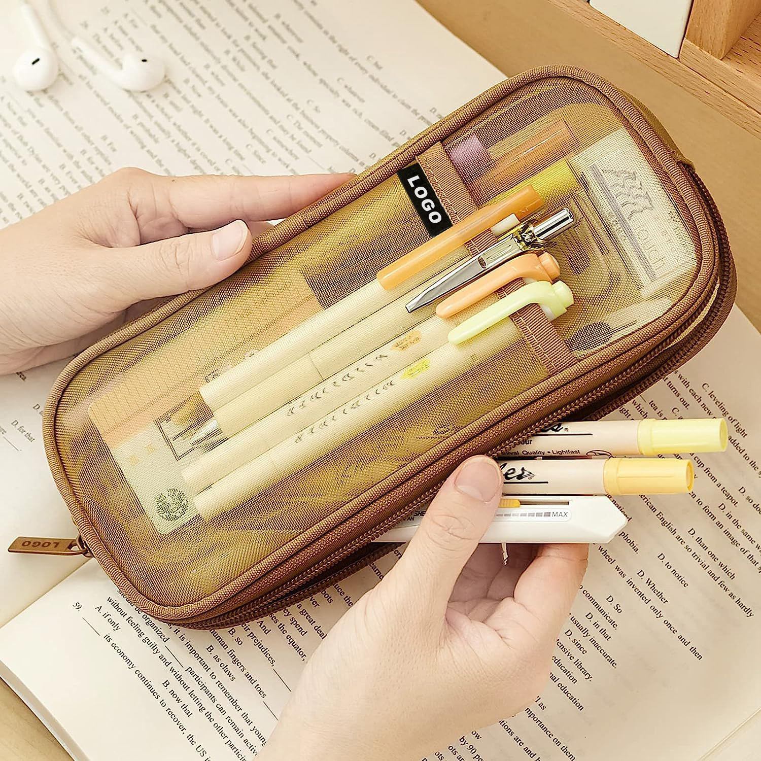 Mesh Pencil Case