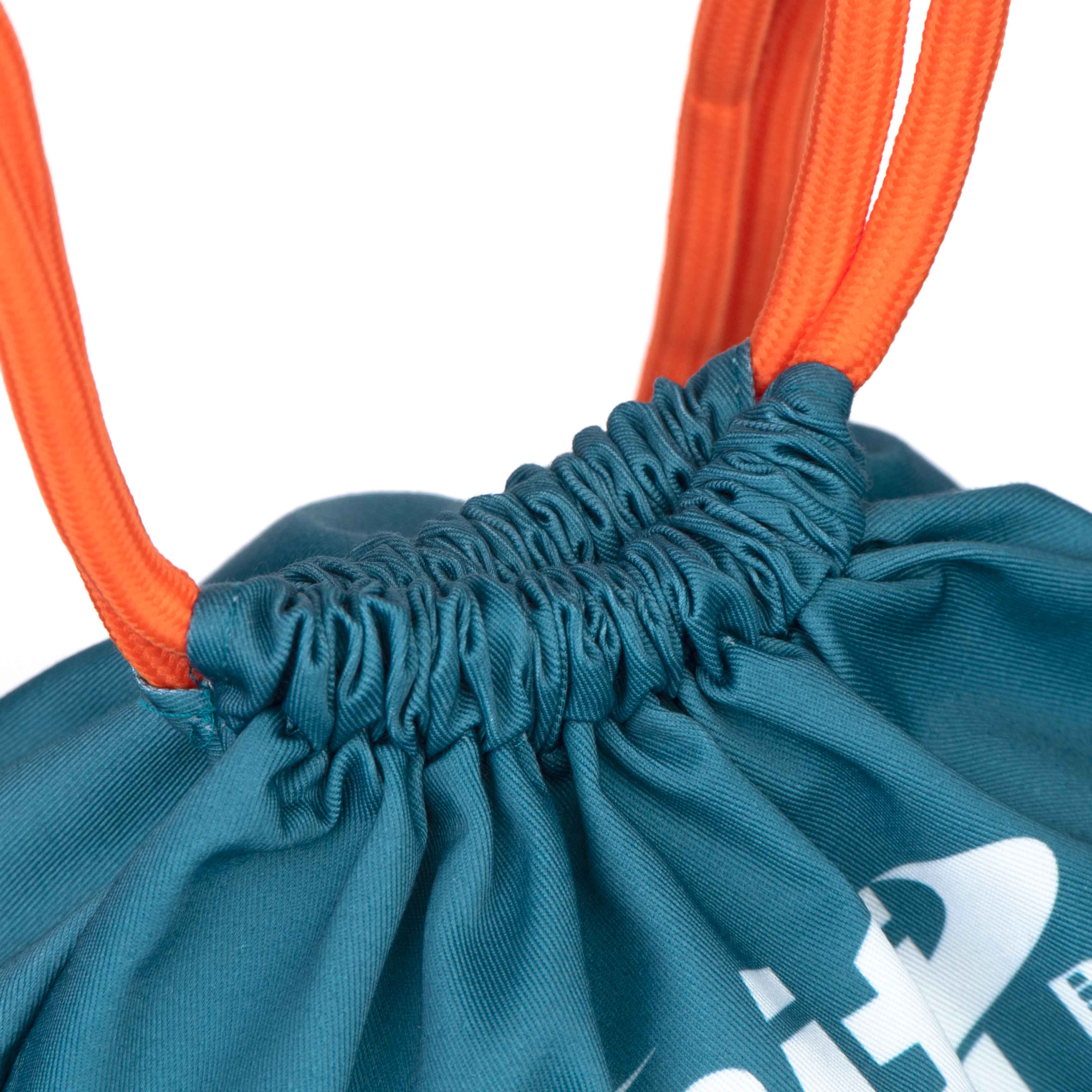 Printed Polyester Drawstring Backpack