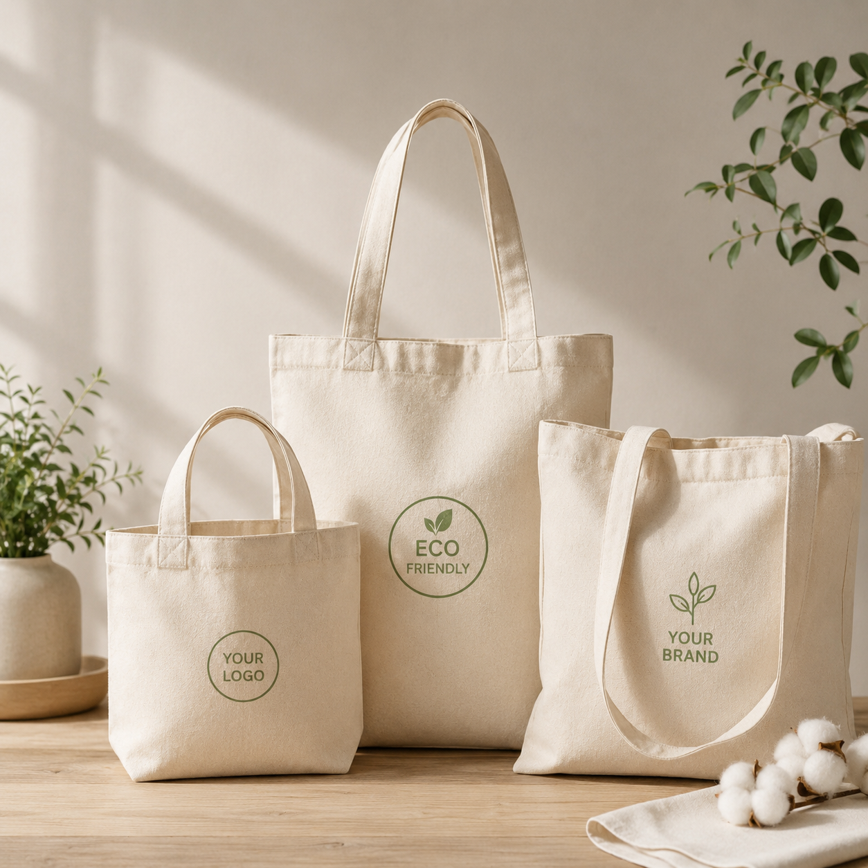 Cotton & Canvas Tote Bags
