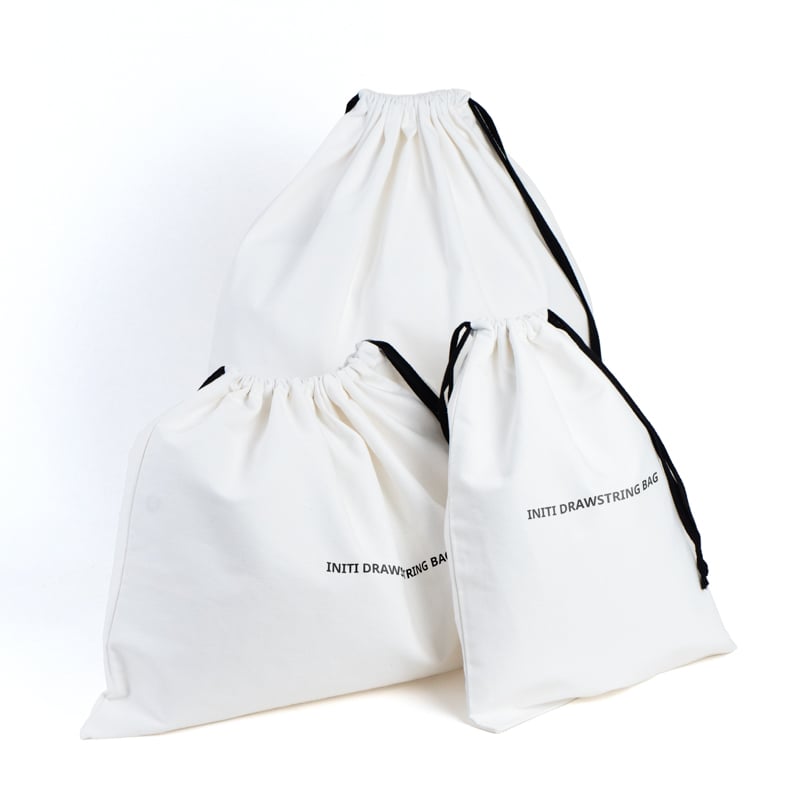 Cotton Canvas Drawstring Storage Bag