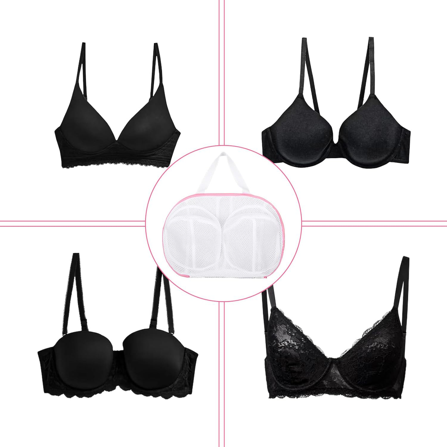 Mesh Bra Laundry Bag for Washing Machine Protection