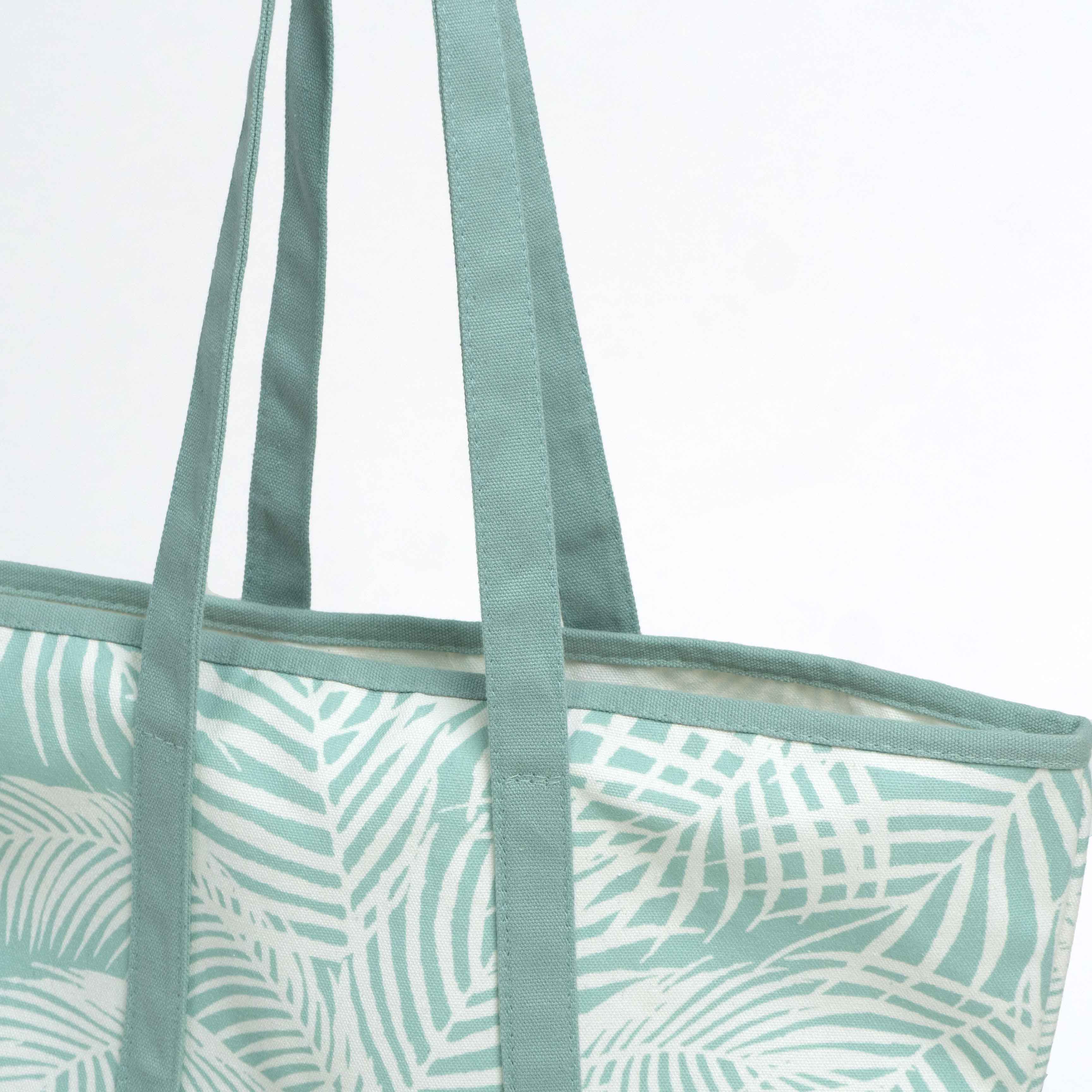 Printed RPET Open-Top Tote Bag