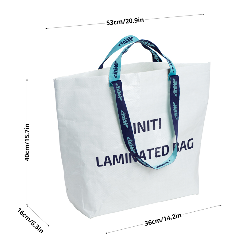 Laminated PP Woven Tote Bag