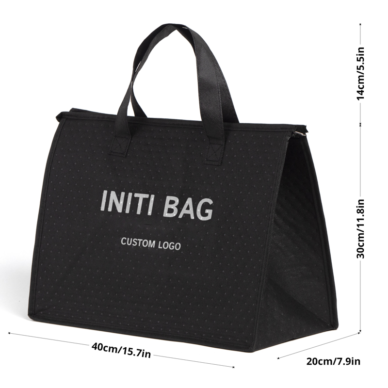 Gusseted Non-Woven Insulated Cooler Bag