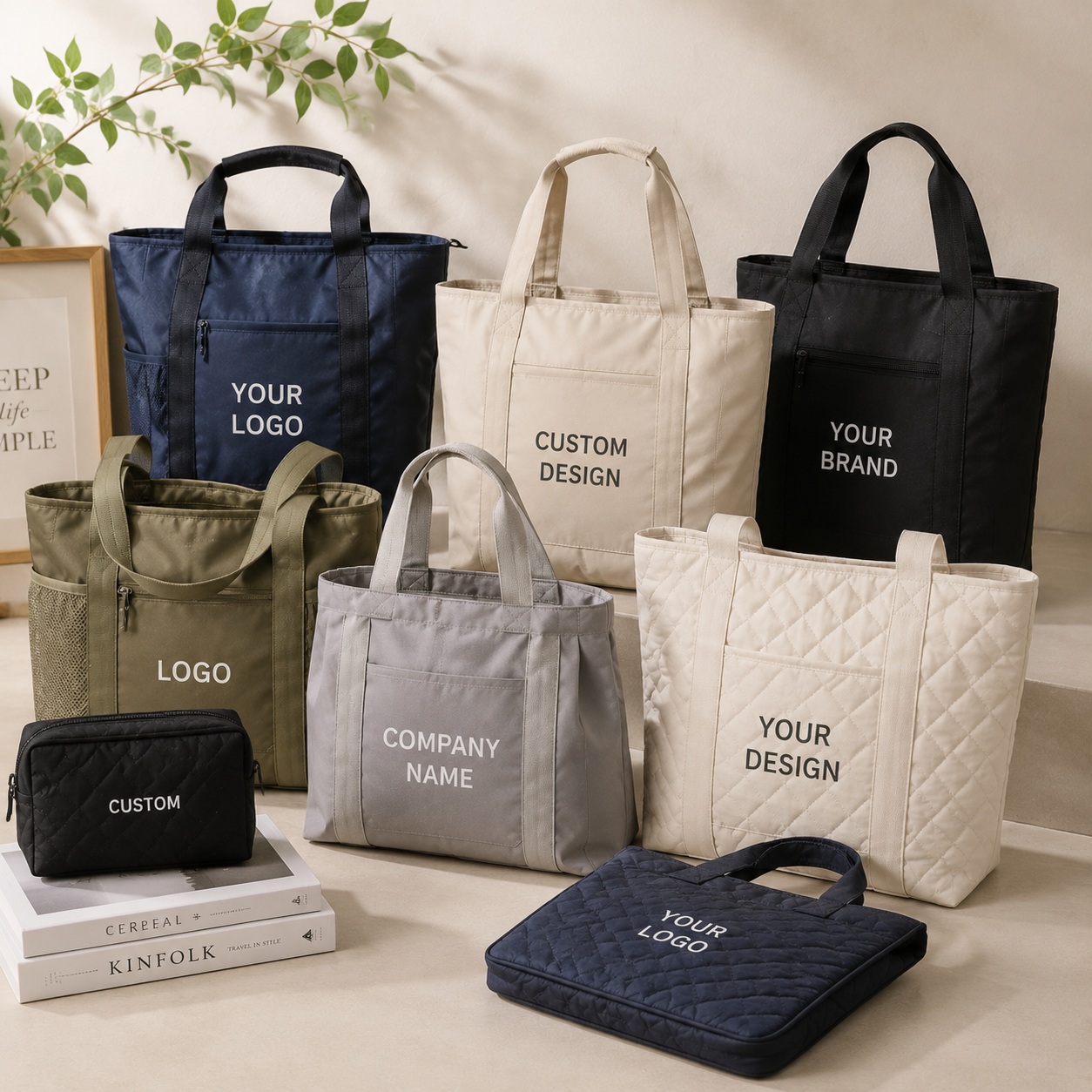 Nylon, Polyester & Quilted Bags