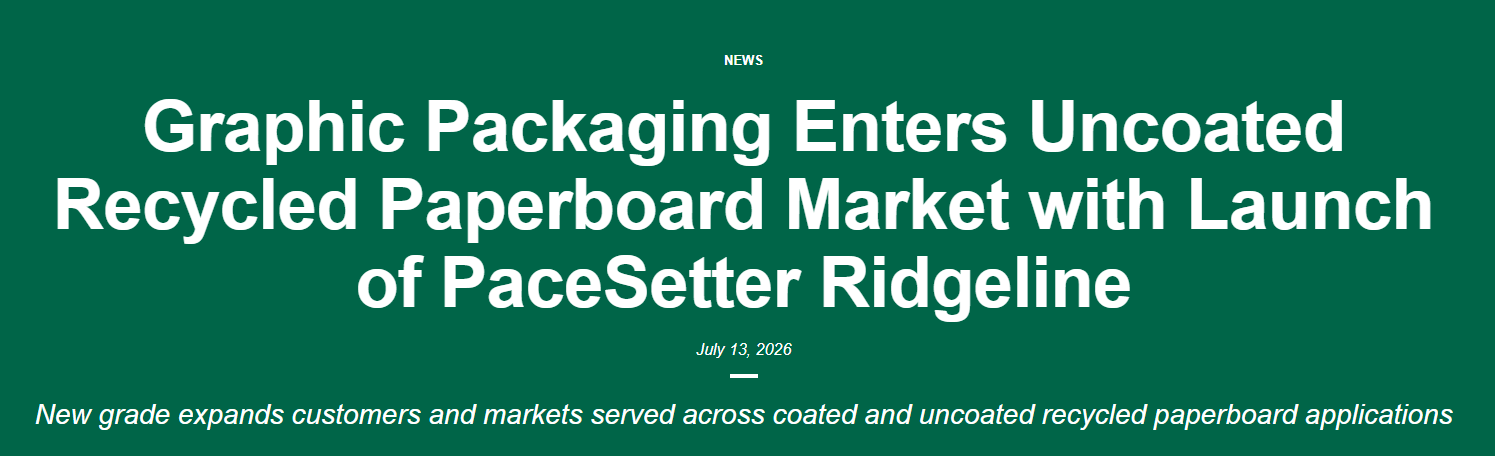 Global Bags, Sustainable Materials and Packaging Procurement Biweekly Update