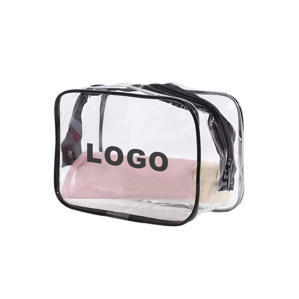 Anpassad vattentät transparent PVC-kosmetikväska