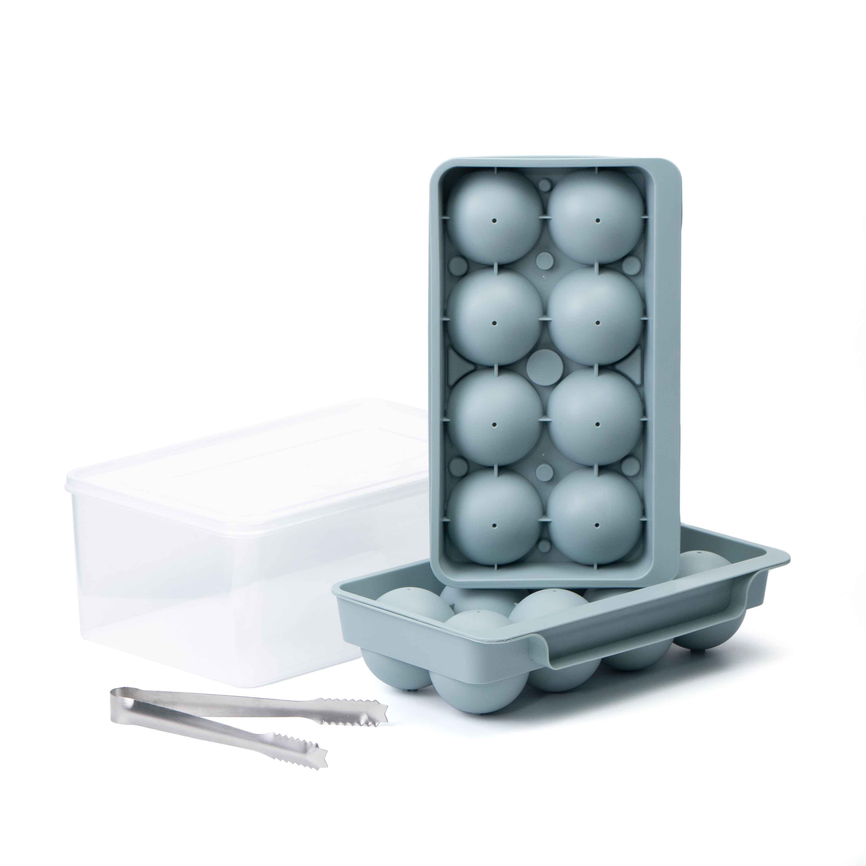 Set ng Tray ng Silicone Ice Ball