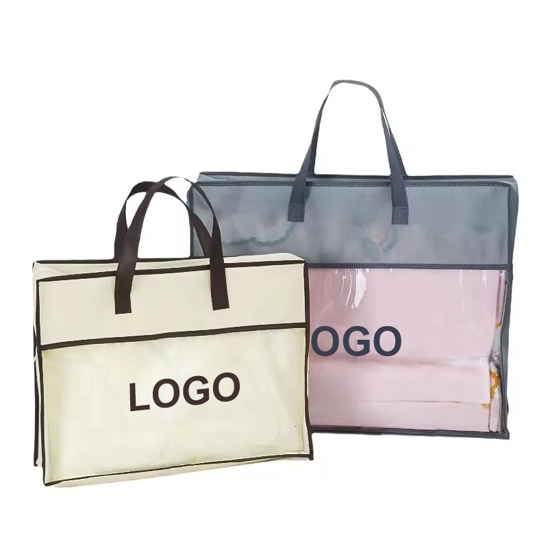 Quilt Storage Bag with Clear PVC Window