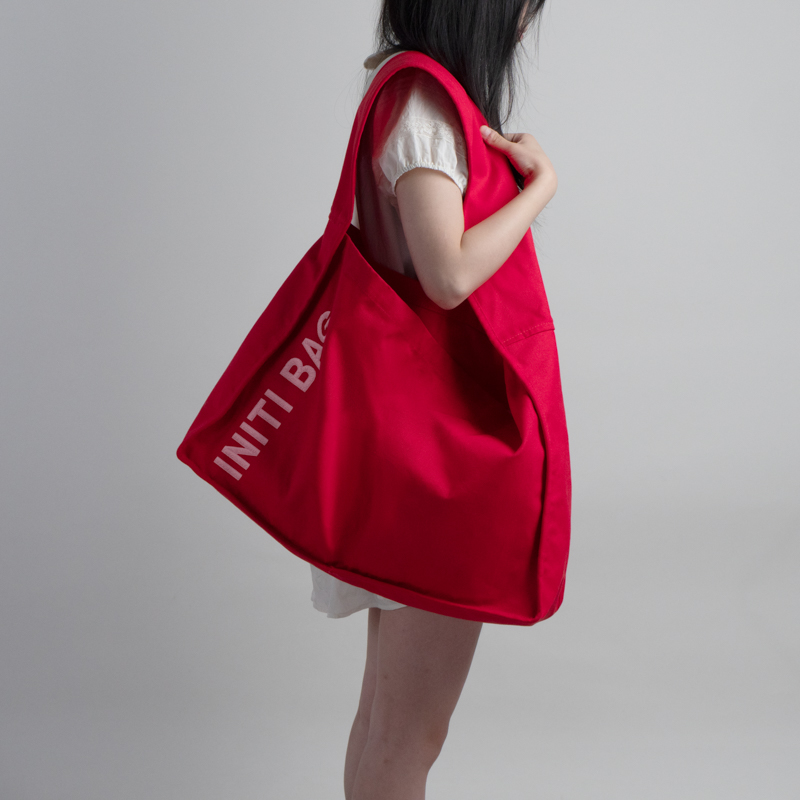 Oversized Wide Strap Tote Bag