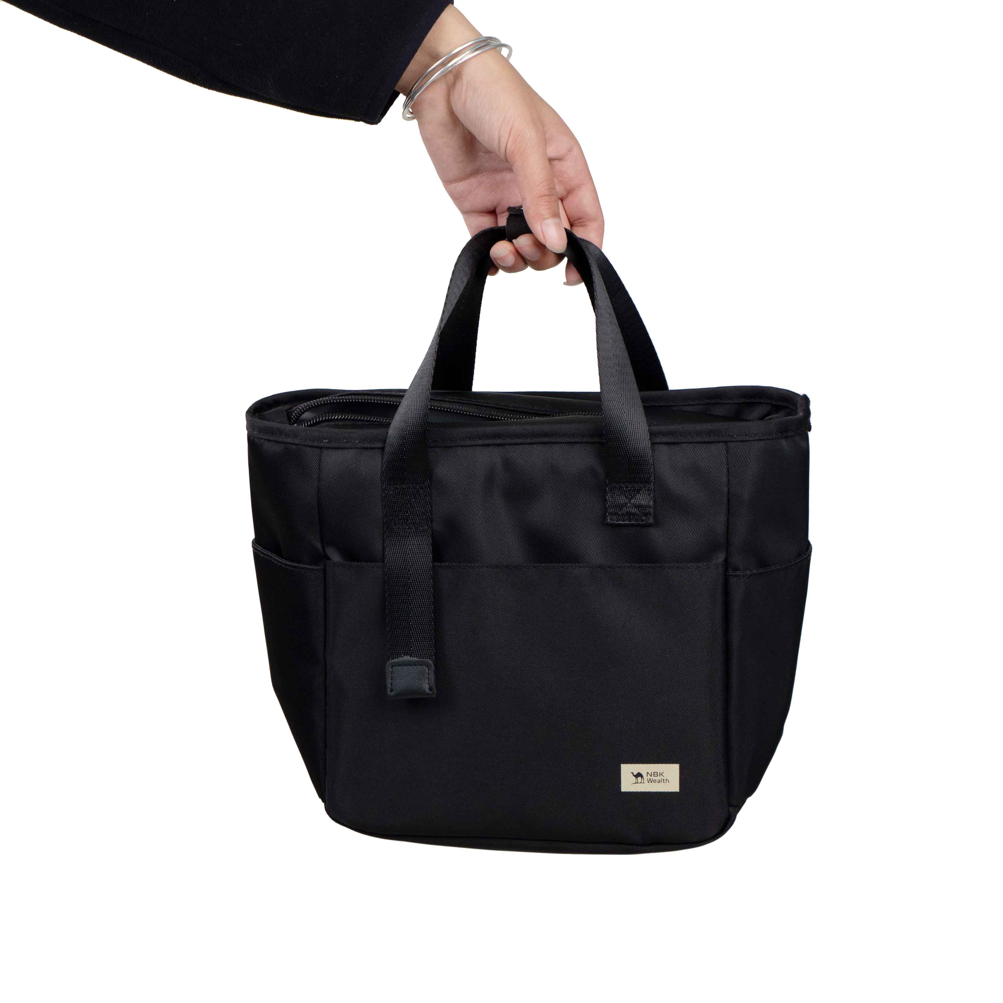 Custom Black Insulated Cooler Bag