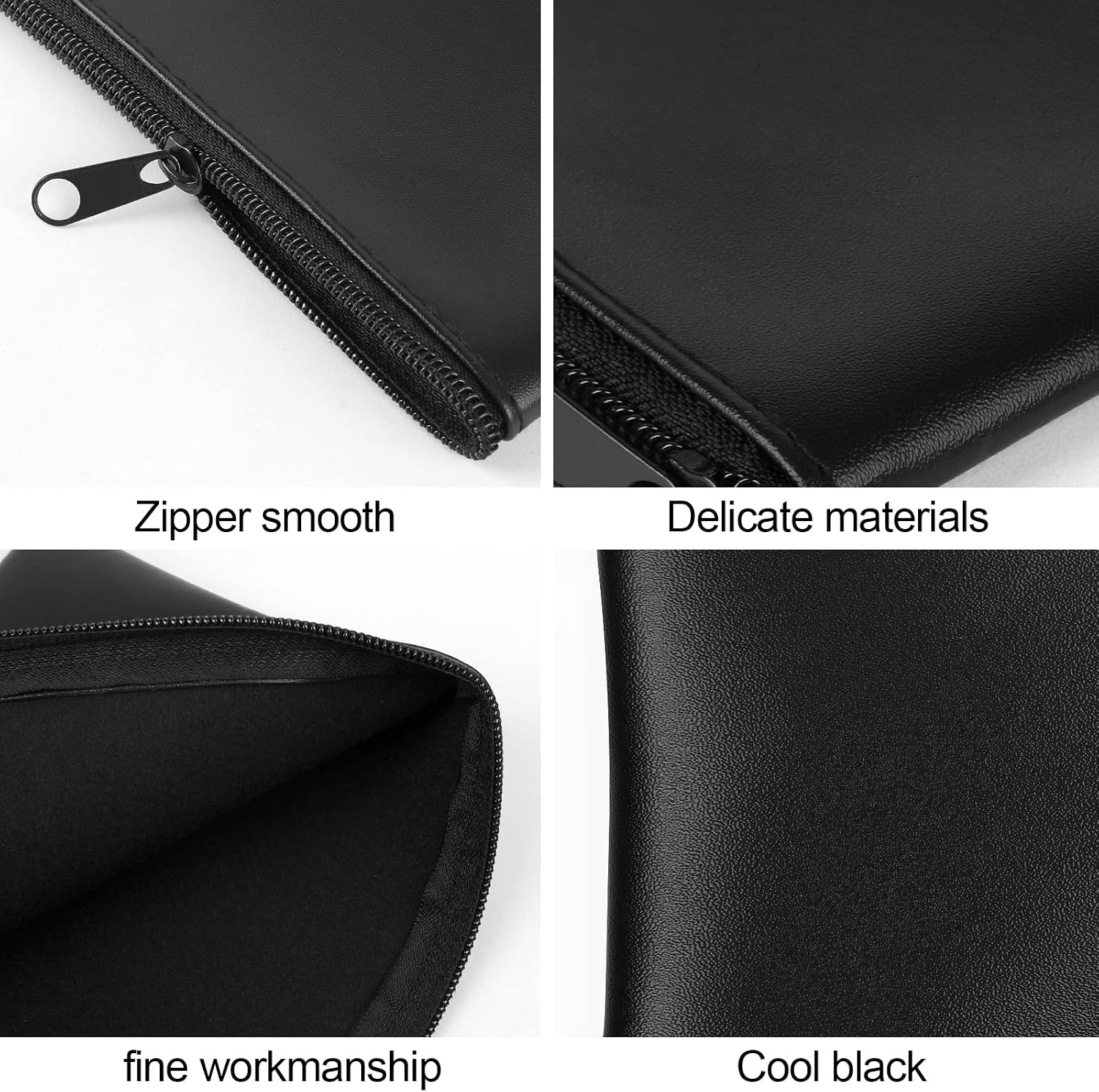 Large Waterproof PU Zipper Wallet