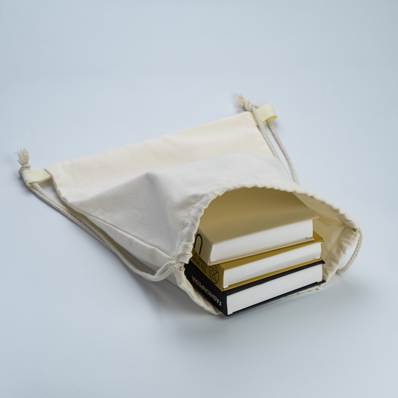 Wholesale Custom Cotton Canvas Drawstring Backpack
