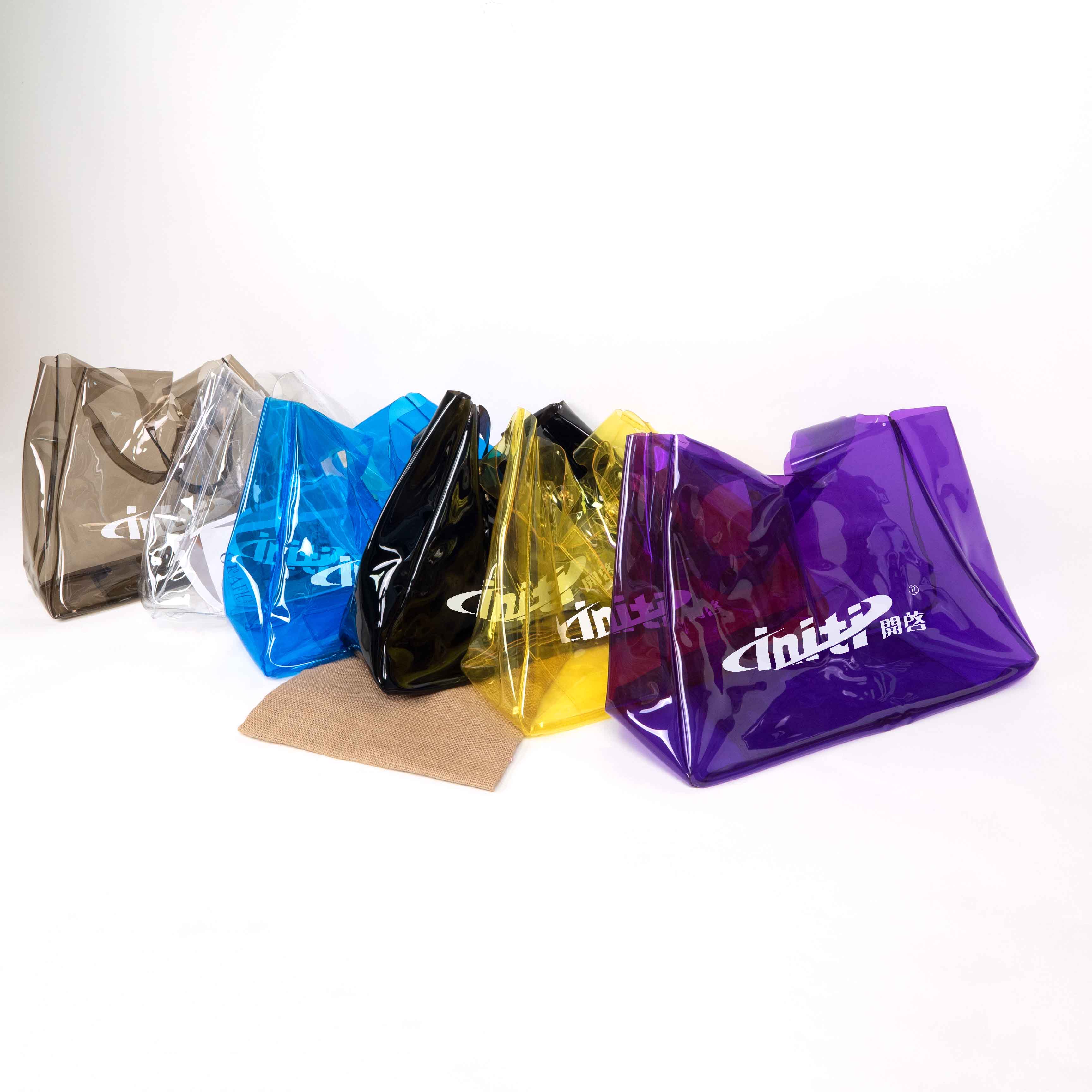 Transparent Jelly PVC Tote Bag
