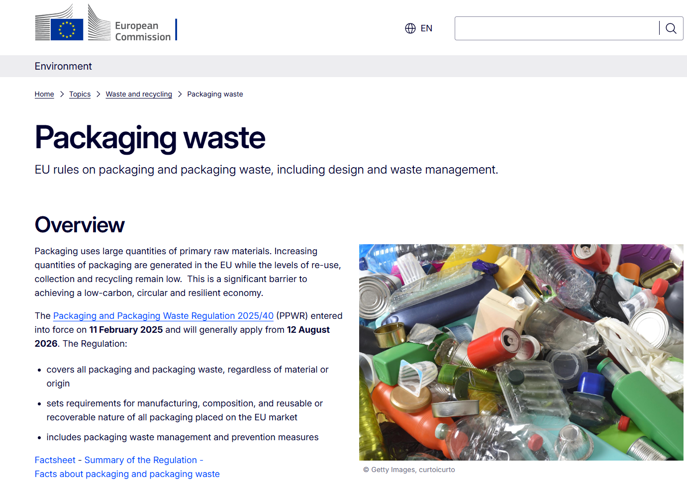 Global Bags, Sustainable Materials and Packaging Procurement Biweekly Update