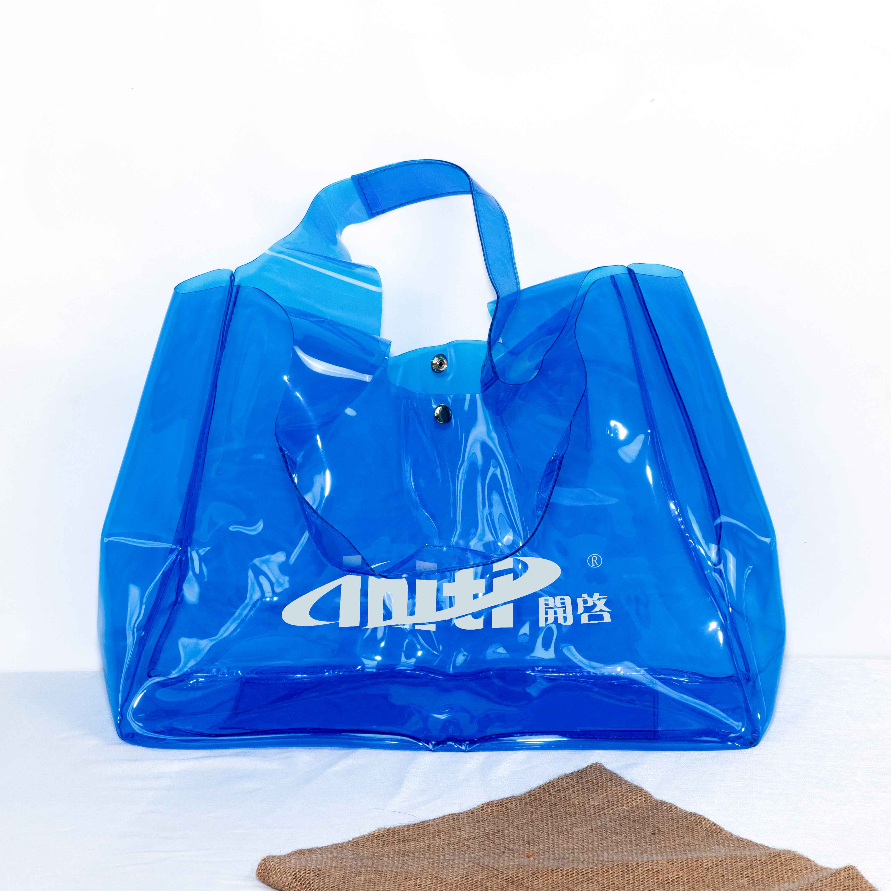 Transparent Jelly PVC Tote Bag